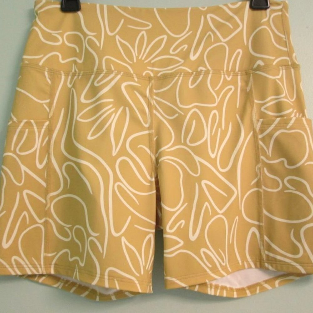 Billabong Summit 5 Pocket Print Bike Shorts Size: XL-Sweet Moss NWT - Picture 3 of 15